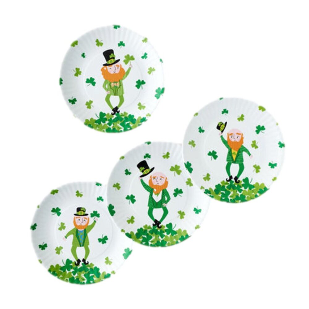 Leprechaun Melamine Plates Set of 4
